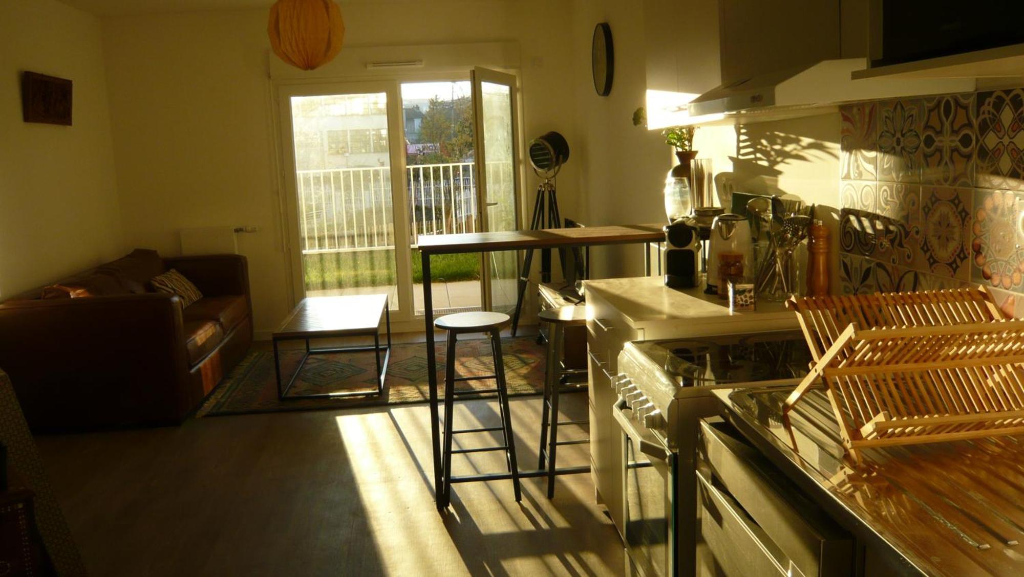 Appartement, Terrasse, Jardin, Parking Au Bord De Paris 诺瓦西勒塞克 外观 照片