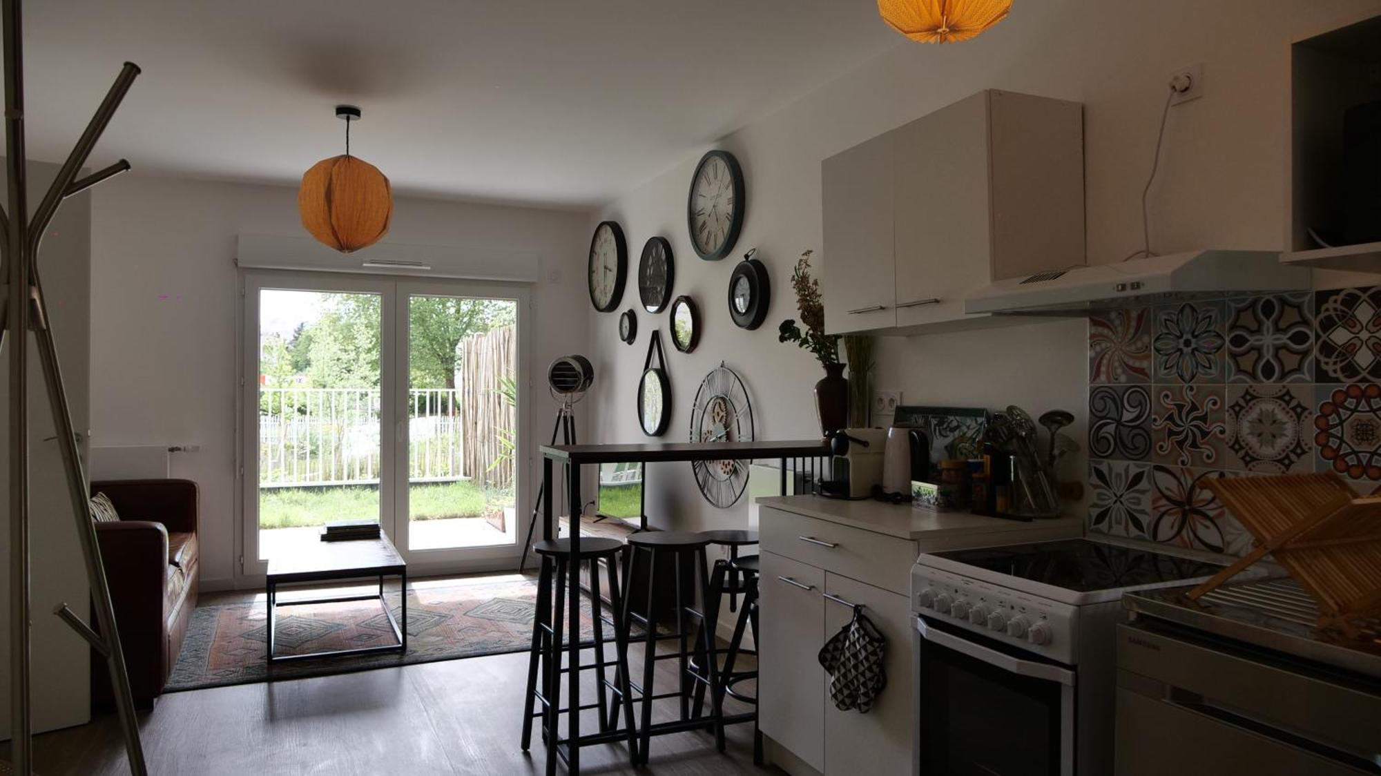 Appartement, Terrasse, Jardin, Parking Au Bord De Paris 诺瓦西勒塞克 外观 照片