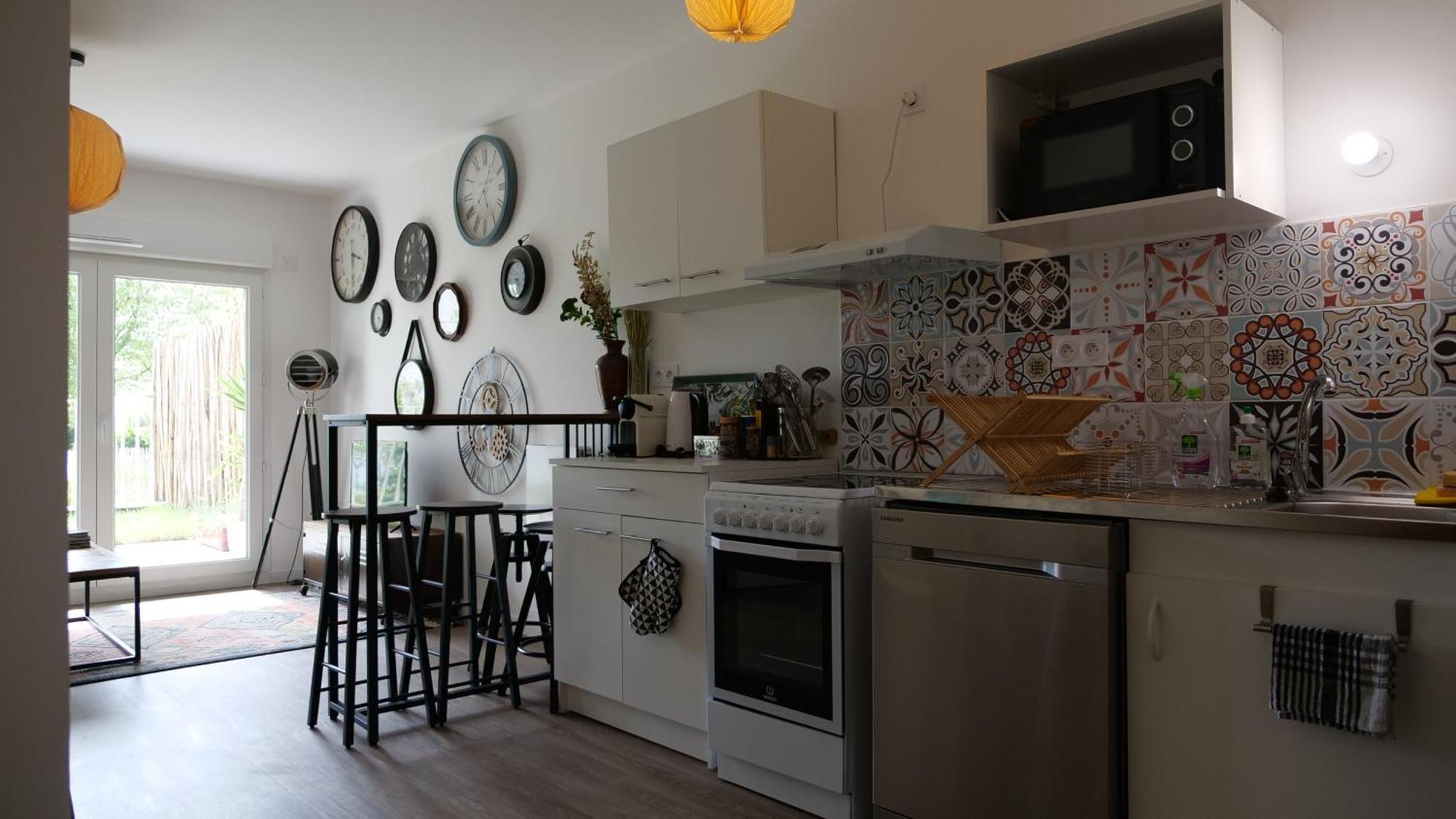 Appartement, Terrasse, Jardin, Parking Au Bord De Paris 诺瓦西勒塞克 外观 照片